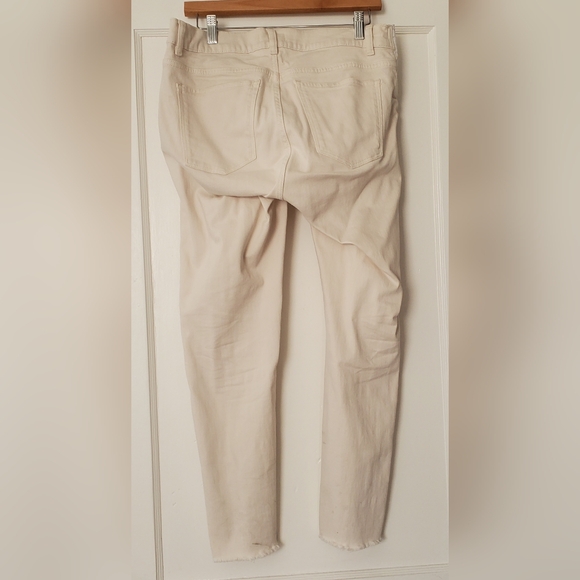 Maternity Hatch + Vintage Patti Denim Jeans - Set Of 3 Blue, Ivory, Black - Picture 10 of 16